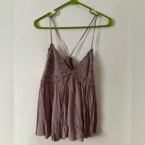 Lilac Lace Cami Top NWT